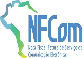 Logo NFCom — Nota Fiscal Fatura de Serviço de Comunicação Eletrônica